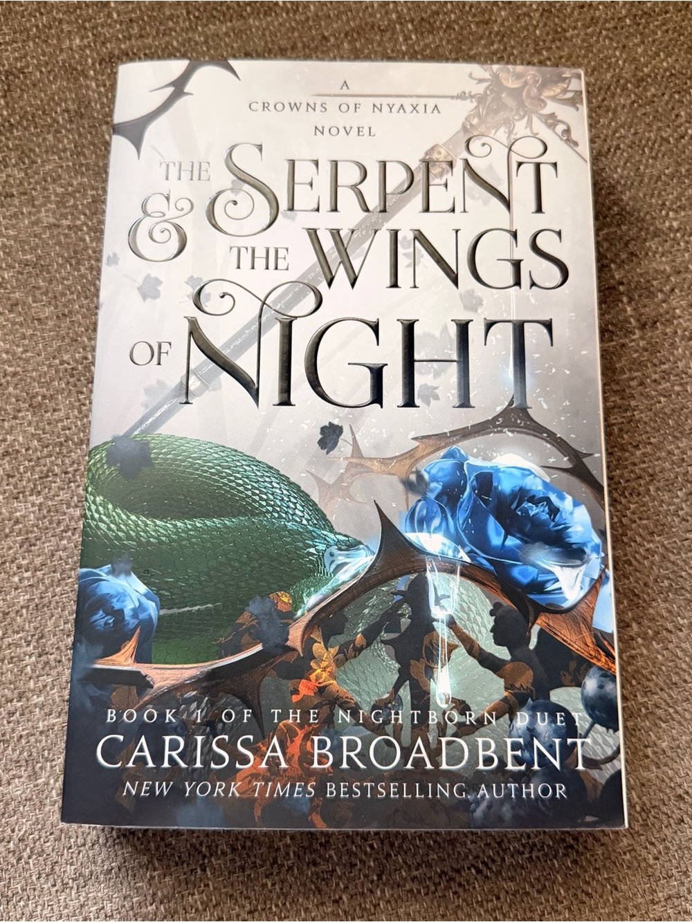 The serpent and the wings of night by Clarissa broadbent